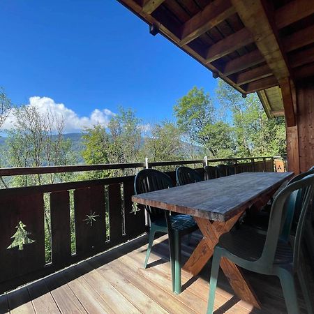 Chalet Savoyard Avec Jardin, Poele A Bois Et Wifi - Fr-1-624-11 Verchaix Exterior foto