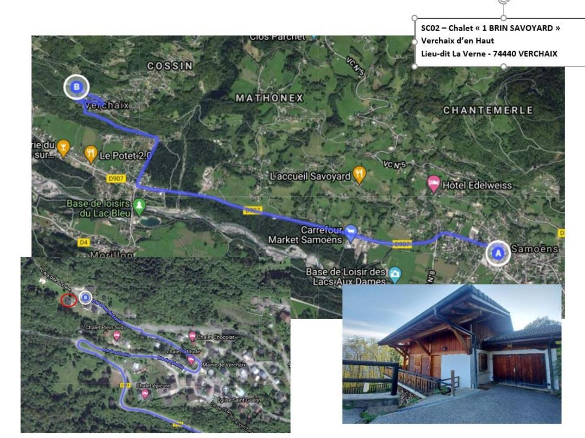 Chalet Savoyard Avec Jardin, Poele A Bois Et Wifi - Fr-1-624-11 Verchaix Exterior foto
